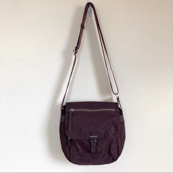 Tumi Handbags - tumi | plum crossbody / shoulder bag